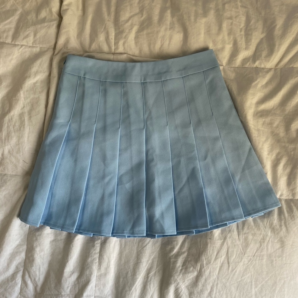 Light Blue Small Tennis Skirt